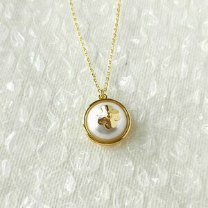 NEW❤️ Kate Spade Pearls On Pearls Gold White Necklace ❤️
